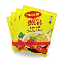 Maggi Healthy Soup Corn with Chicken Flavor 4 Pcs
